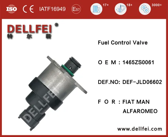 Fuel Pressure Control Valve 1465ZS0061 for FIAT,MAN,ALFAROMEO