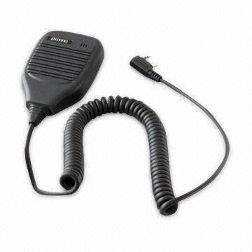 Remote Speaker Microphone with Lapel Clip, Suitable for Two-way Radios