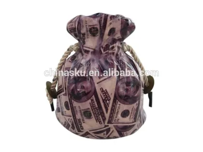 Bag shape coin box, coin bank, money safe box