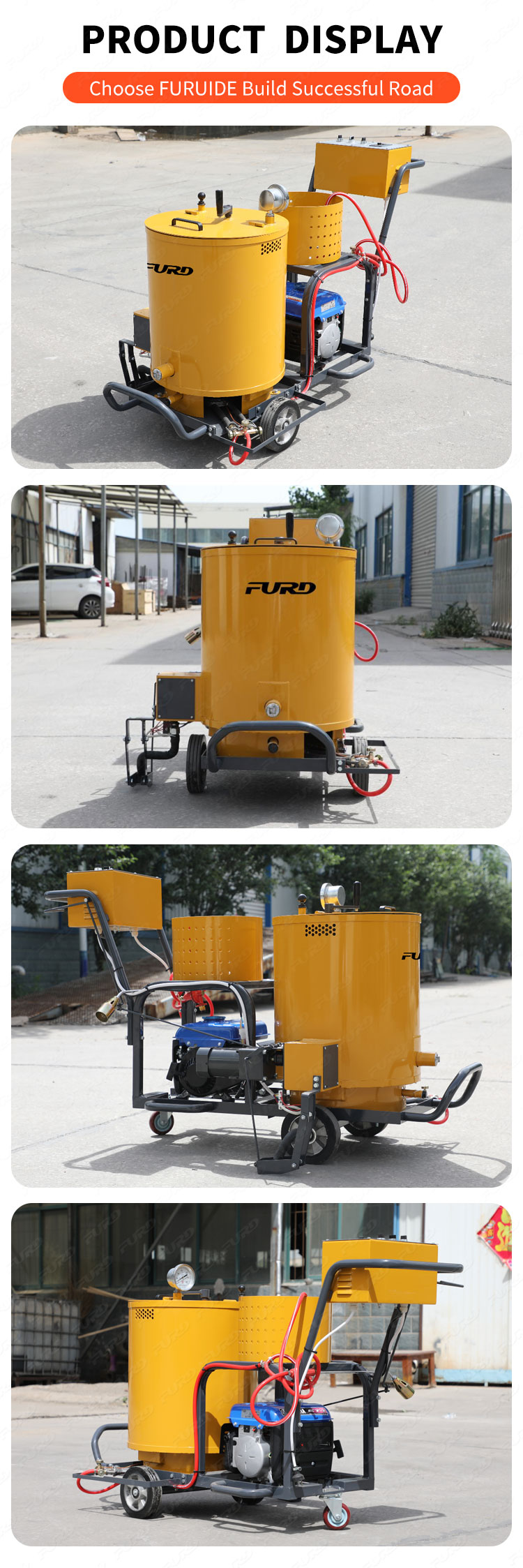 asphalt crack sealing machine