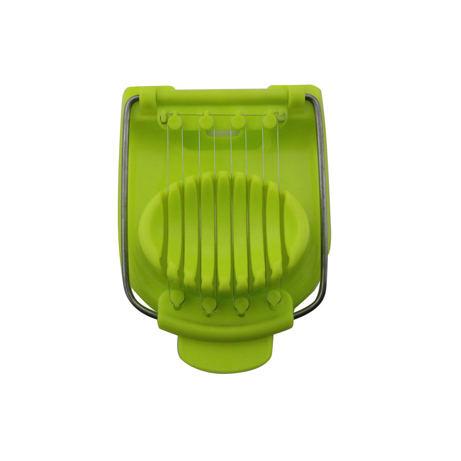 Multi-functional plastic egg slicer for kitchen tools