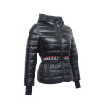 Ladies winter jacket with elastic belt