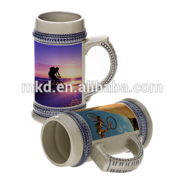 MEIKEDA 20oz ceramic Blank Sublimation beer mug
