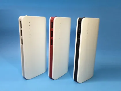 Shenzhen Mobile Power Electronics 3 USB Port Power Bank 10000mAh