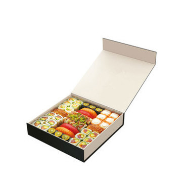 Custom Magnetic Gift Boxes & Sushi Folding Box Packaging with UV Coating and Matt Lamination