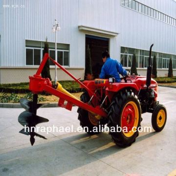 mini post hole digger used for small power tractor