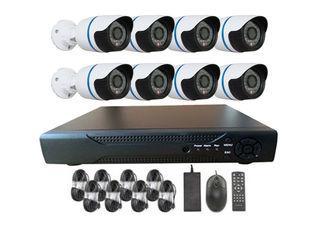 Waterproof 1.3 mega pixel POE CCTV Security Camera Systems