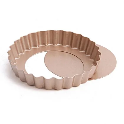Non-Stick Removable Bottom Quiche Tart Pan