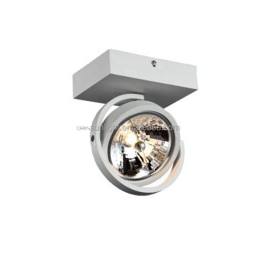 Modern Indoor AR111 Halogen LED Spot Light - 35W Bulb, Easy Change Ceiling Lamp