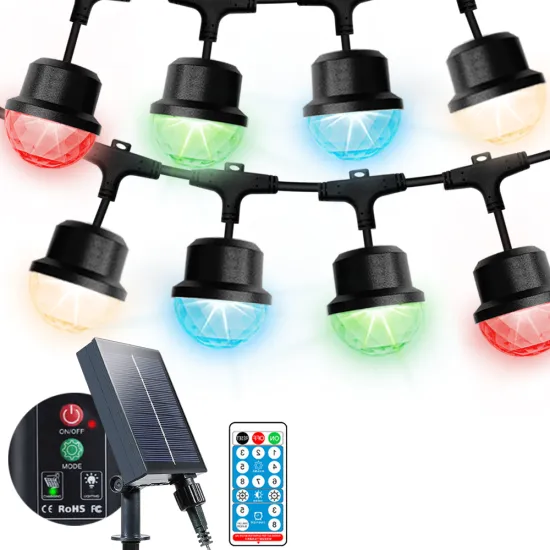 Hot Selling Solar IP65 Waterproof Holiday Lighting for Christmas, Wedding, and Outdoor Decor