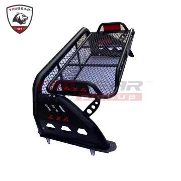 Universal Steel Roll Bar for 4X4 Pickup Trucks - Compatible with Dodge Ram 1500, Ford F150, Tacoma