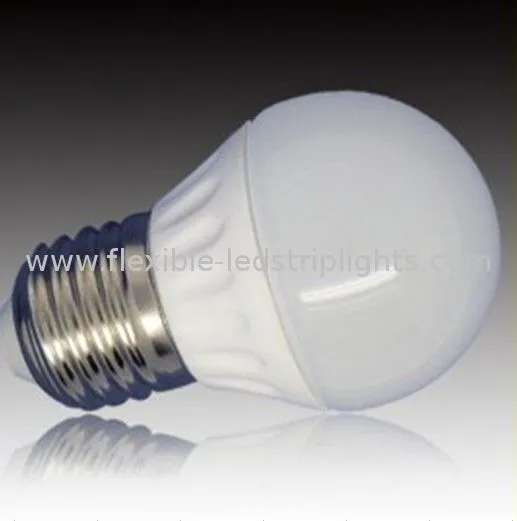 E27 3w 110v, 220v 5630 3000k, 5000k, 6000k Dimmable Led Light Bulbs (4 Pcs, 120 Degree)