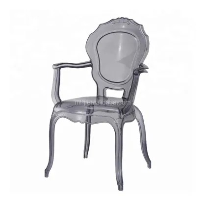 Acrylic Crystal Clear Bella Princess Chairs for Hotel Weddings