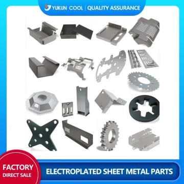 Elektrokaplanmış sac metal parçaları