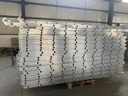 Safety China OEM Factory Multipurpose Aluminum Straight Ladder Step Aluminium Scaffolding Ladder