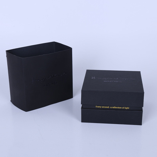 Smart Watch Packaging Custom Black Box mit Deckel