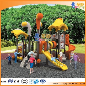Kids outdoor plastic playhouse kindergarten equipment for sale