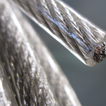 Clear Vinyl Coated Steel Wire Rope