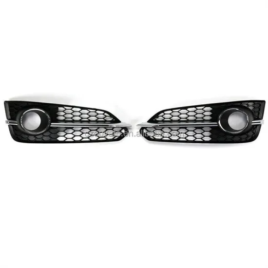 Black Style Fog Lamp Cover for Audi A8 2016