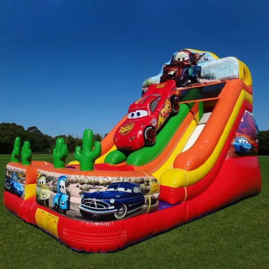 Hot Sale Racing Theme Inflatable Castle Slide Rental by Manufacturer