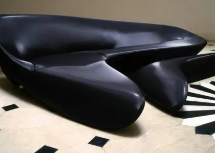 L moon shaped contemporary Luxury sofa