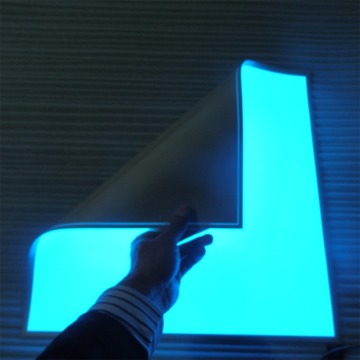 Custom LED Illuminated Flexible Sheet LED Panel EL Backlight Foil