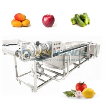 Commercial Fruit Washing, Cleaning, Drying and Sorting Production Line: Apple, Mango, Date, Banana Washer and Dryer