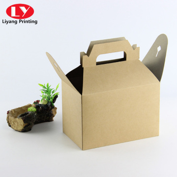 Take away food kraft paper lunch box