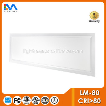 5 years warranty White frame UL LED Panel light for home lighting 1'x4'