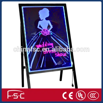 Indoor display lighting fluoresent board led colorful board