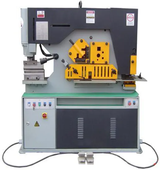 Q35Y Series Multi-Function Hydraulic Ironworker: Punching and Shearing Machine for Sheet Metal