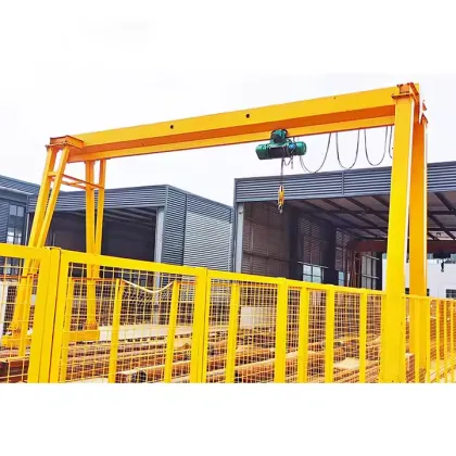 MH Model Electric Hoist Single Girder Gantry Crane