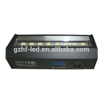 8pcs 20W COB 200W Strobe Light DMX Sound control Party Disco Bar Projector Stage Light
