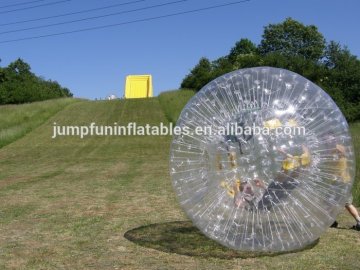 2016 human hamster ball,Cheap price grass zorbing ball, durable Inflatable Zorb Ball for sale