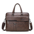 Leather Lawyer Briefcase for Men and Women