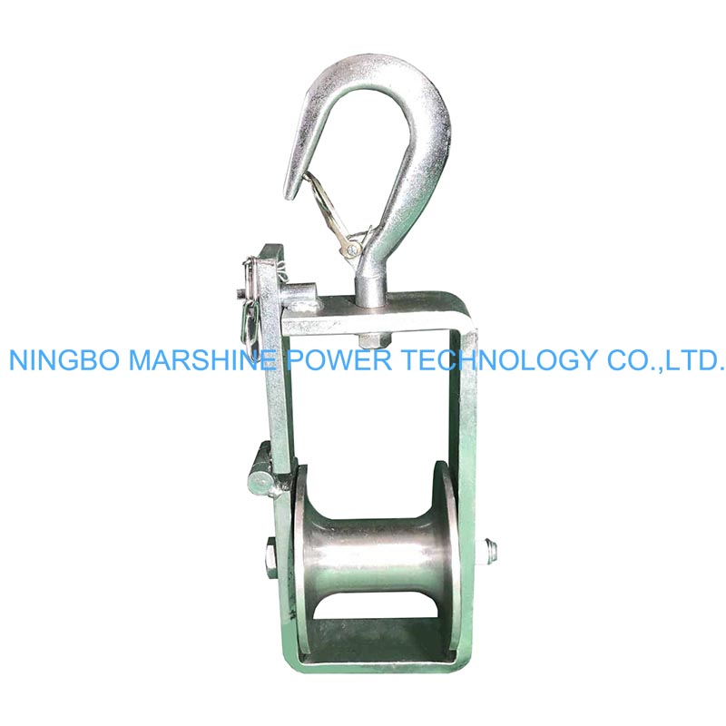 Compact Hanging Roller 130MM Aluminum Stringing Block Compact Hanging Roller 130MM Aluminum Stringing Block