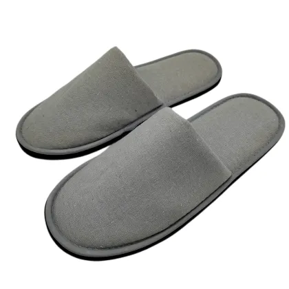High quality product hotel guest slippers disposable cotton hotel slippers