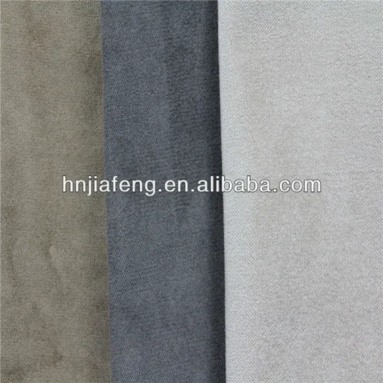 100%polyester super soft twill velvet fabric