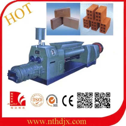 Ecological Mud Brick Press Machine Vacuum Extruder