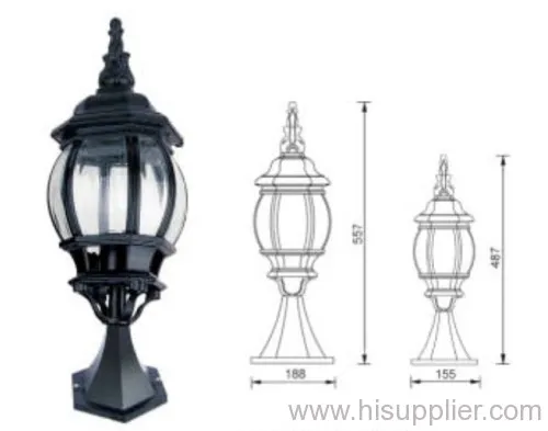 Arc Shape Aluminium Garden Light 