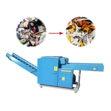 Industrial Fabric Shredder and Cutting Machine for Recycling Clothes