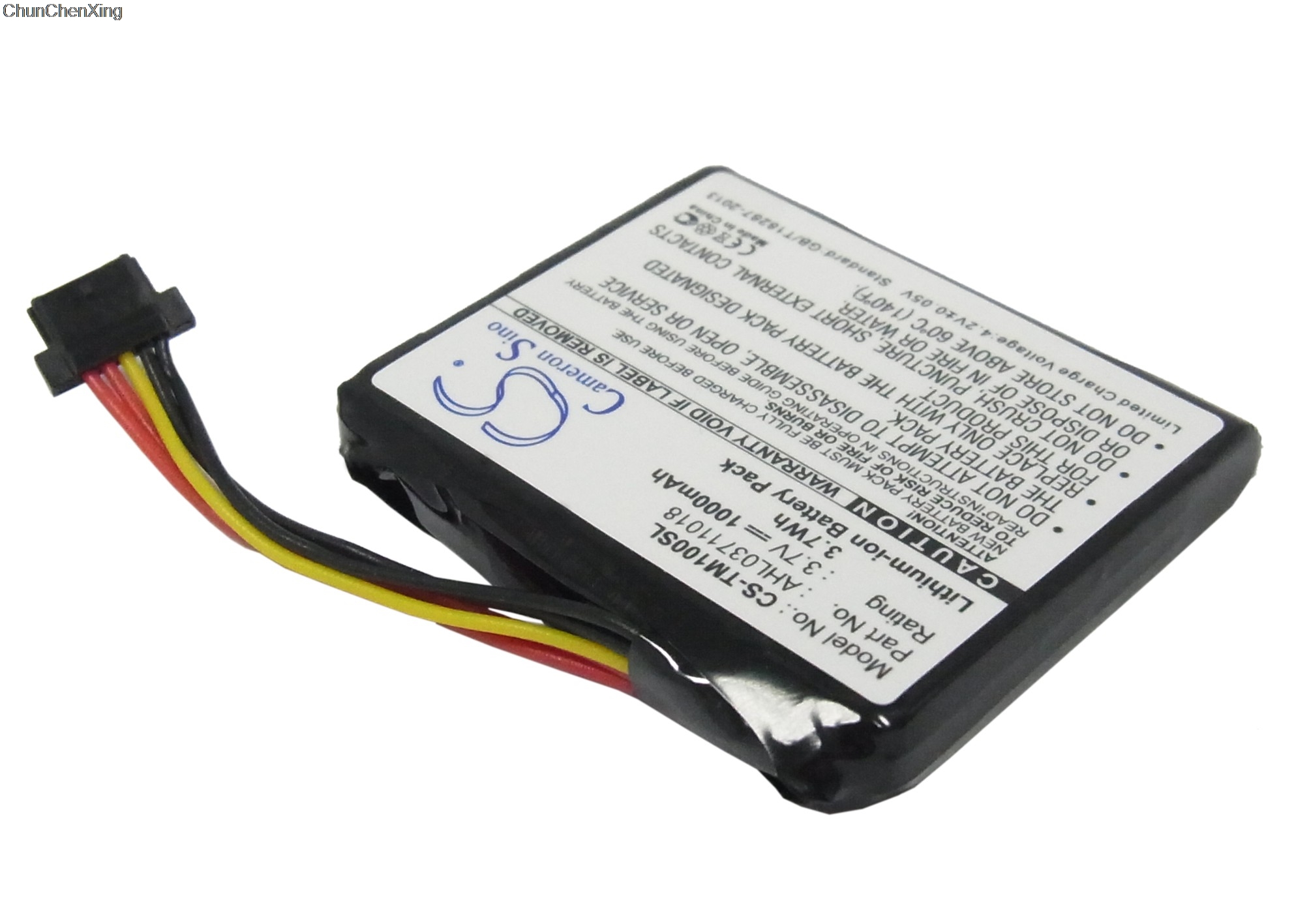 Cameron Sino 1000mAh Battery AHL03711018, VF1C for TomTom Go 1000, 1000 Live, 1005, 2405M, 2405T, Go Live 2050, 2050 World