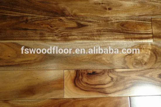 Natural acacia solid hardwood flooring