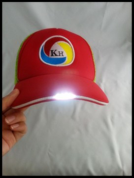 chinese factory led baseball caps/china led cap