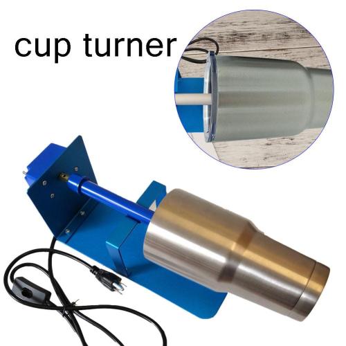 2.5-3RPM Adjustable Mug Iron Cup Turner Spinner Tumbler Foams Making Cup DIY 110-240V Pottery Ceramics Tools For Painted