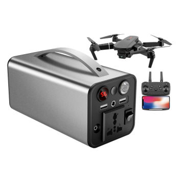 High Efficiency 180W 166Wh Portable Energy Storage System for Outdoor Camping and Emergency Lighting