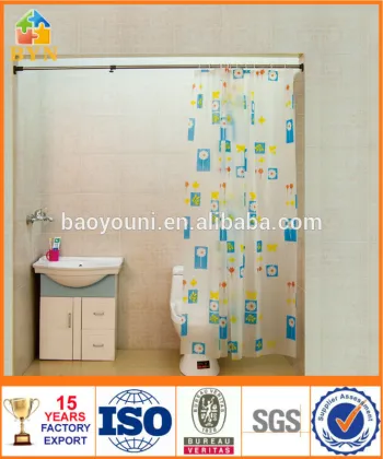 BYN shower curtain rod magnetic curtain rod swivel curtain rod DQ-0124