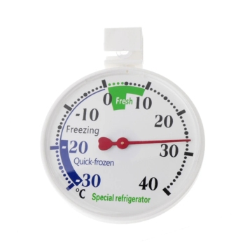 Classic Fridge Thermometer -30 to 40 Degrees Celsius Large Dial for Refrigerator and Freezer