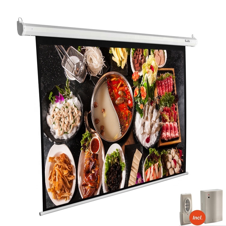 Ceiling projector screen 4k theater cinema projector screen