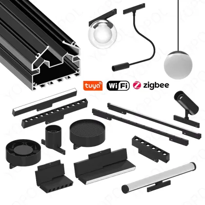 48V Magnetic Track Lighting: Indoor Mini Spot LED Track Light